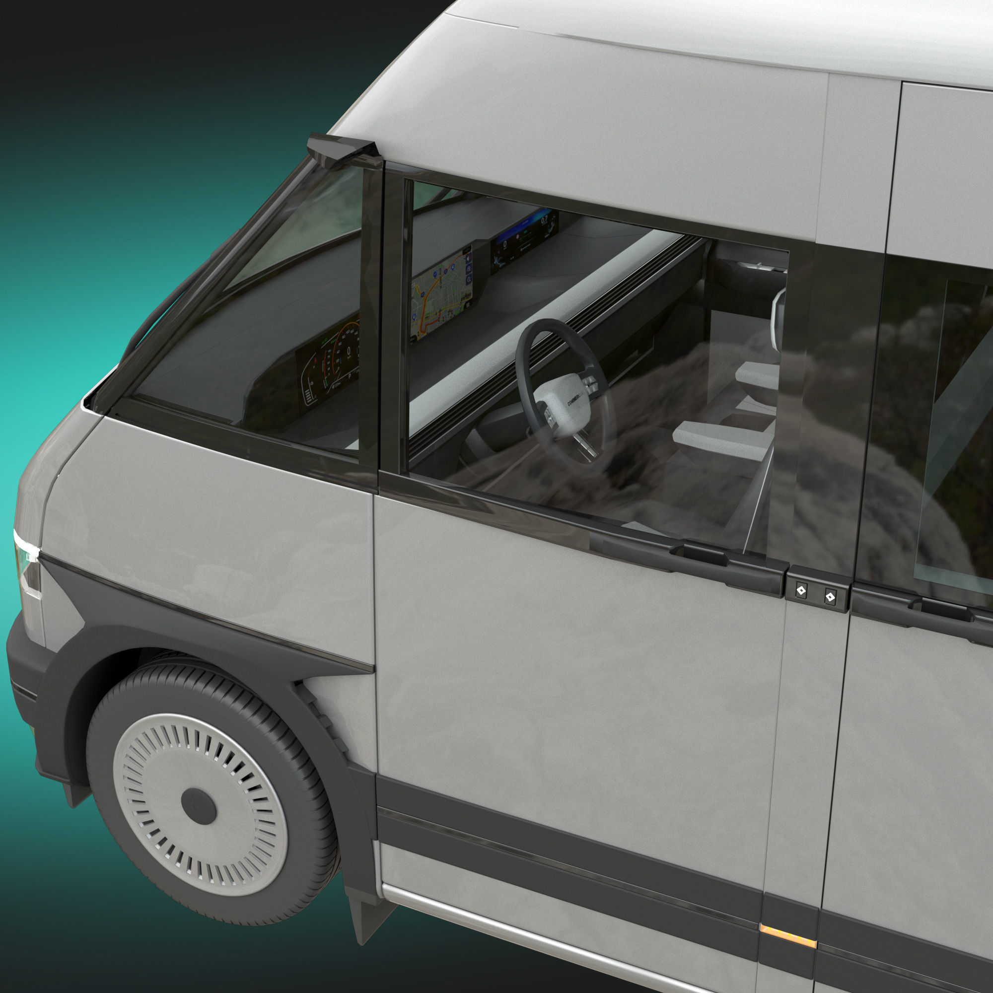 EV Prototype 1 Minibus 3D model_6