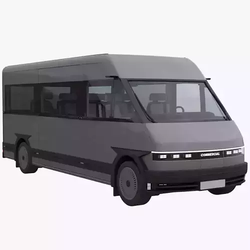 EV Prototype 1 Minibus 3D model