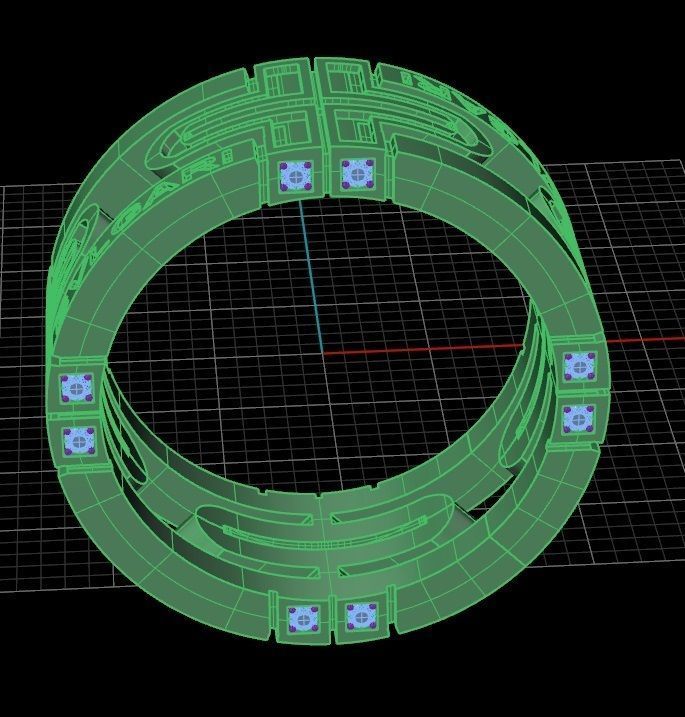 Ring Bvlgari 9 3D print model_3