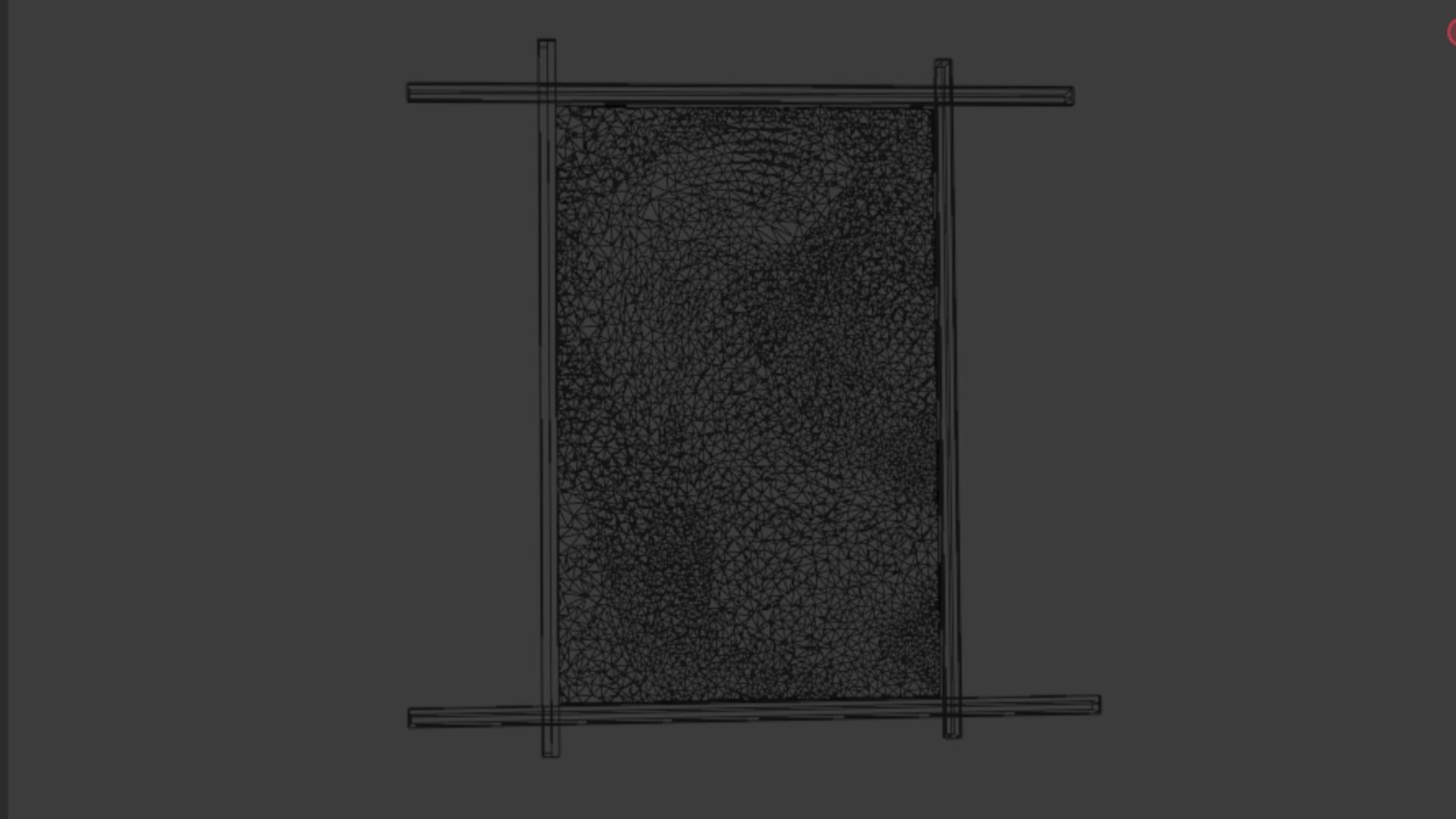 mural decor set wall panel 30 3D model_6