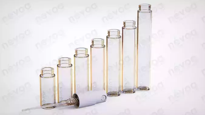 Vial Series - Mist sprayer MS-SO-01 - 1-5 - 5 ml 3D Model Collection