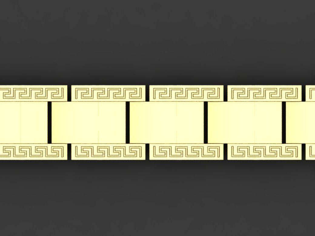 bracelet icon 3D print model_2