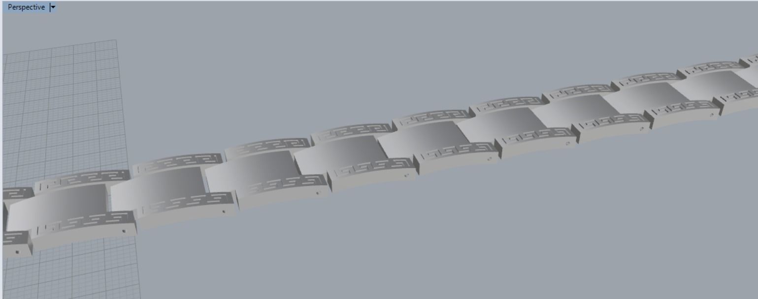 bracelet icon 3D print model_8