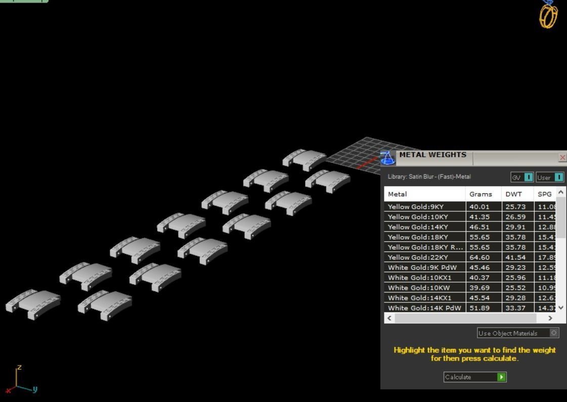 bracelet icon 3D print model_5