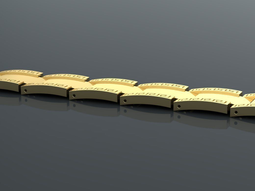 bracelet icon 3D print model_1