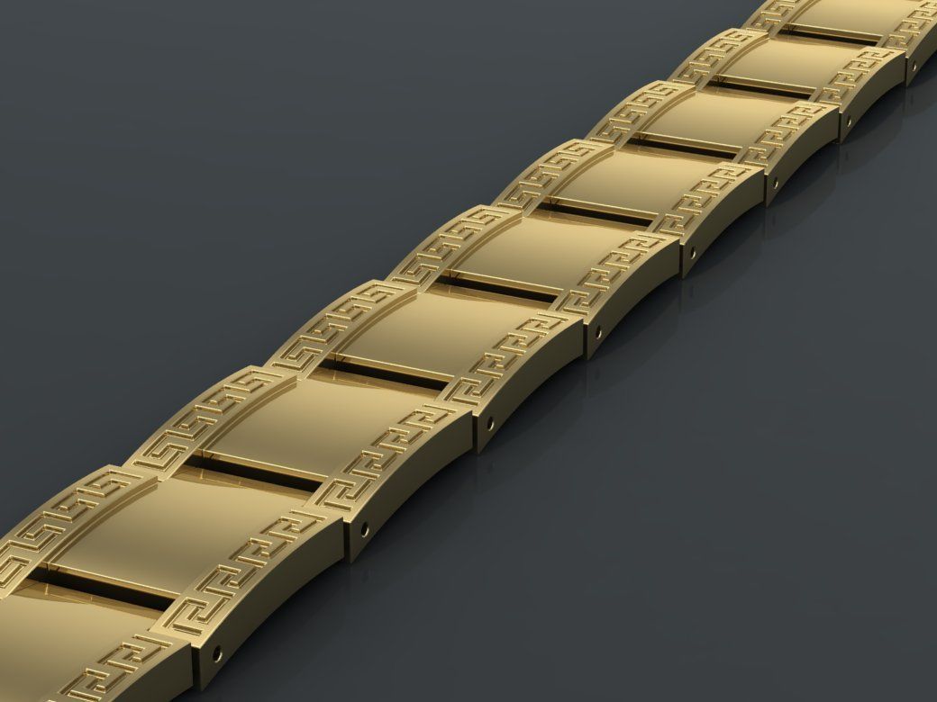 bracelet icon 3D print model_4