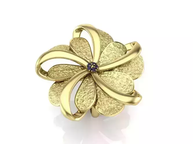 gorgeous flower ring