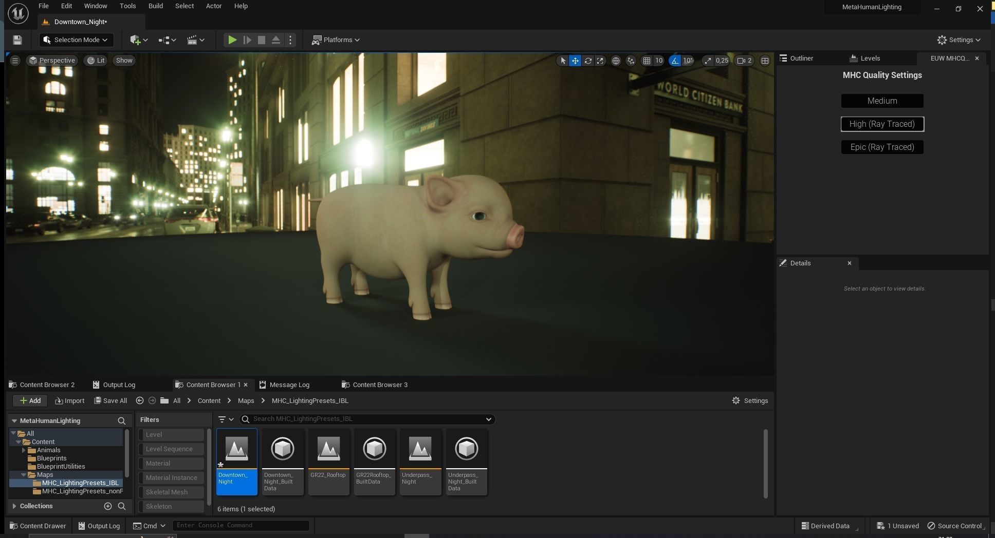 Playful Piglet 3D Pig Model Low-poly 3D model_18