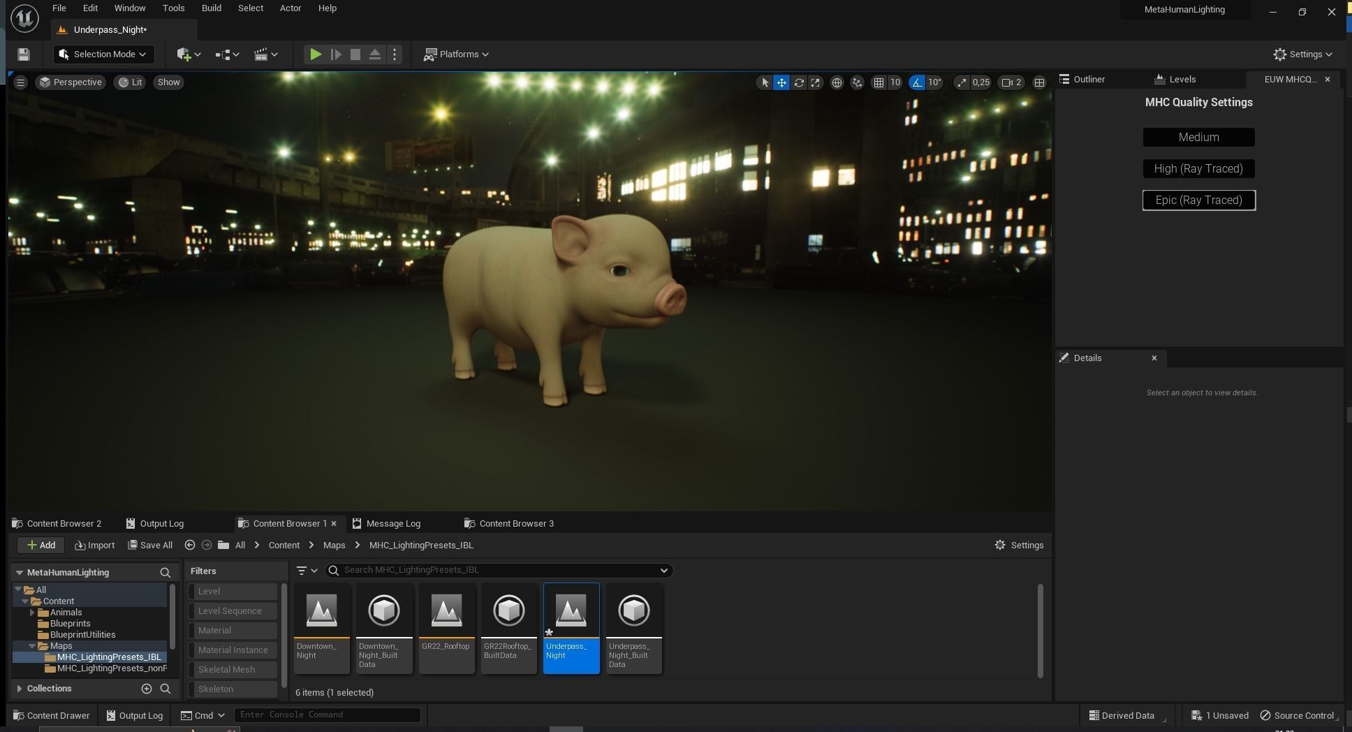 Playful Piglet 3D Pig Model Low-poly 3D model_20