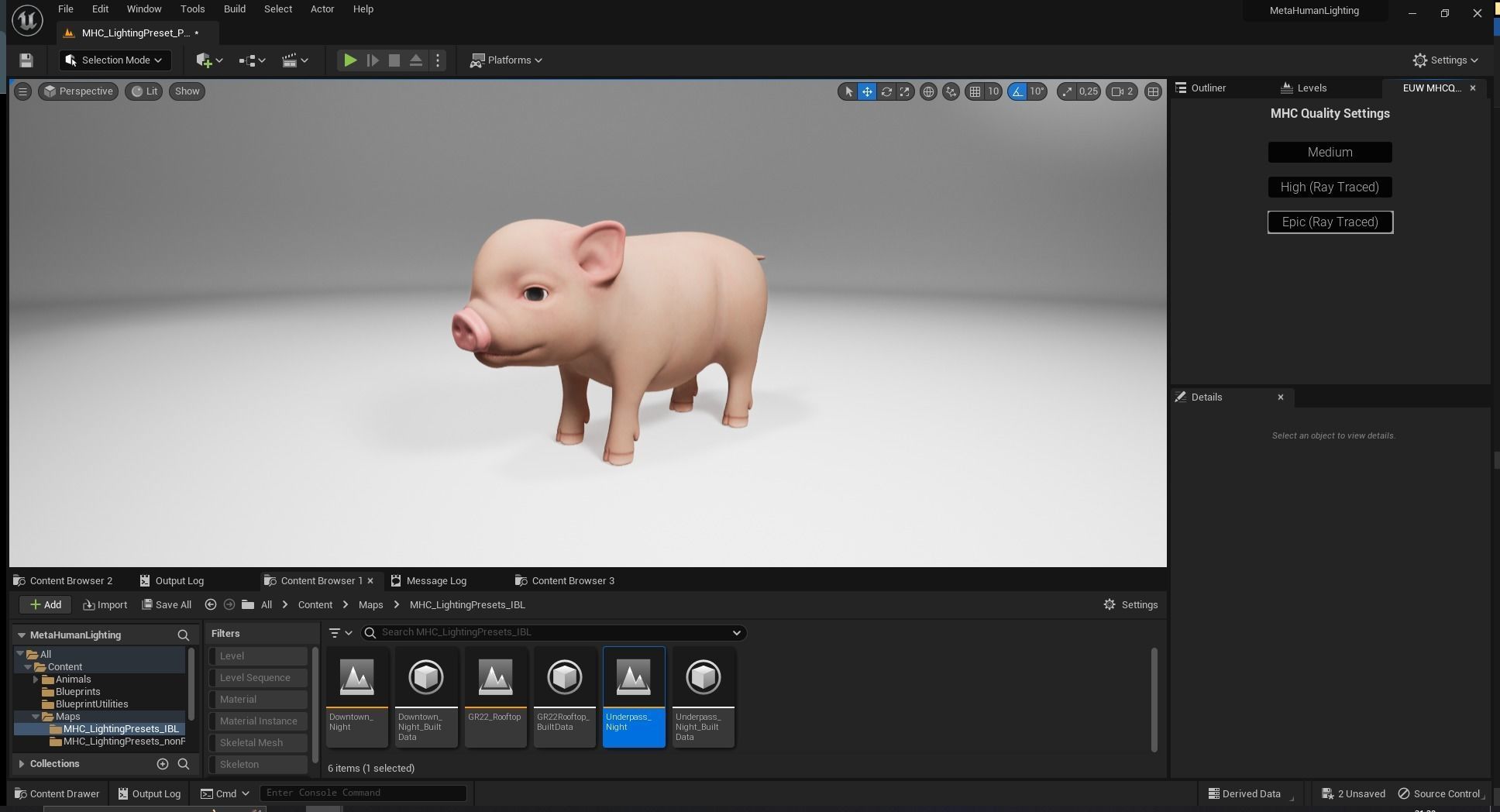 Playful Piglet 3D Pig Model Low-poly 3D model_19