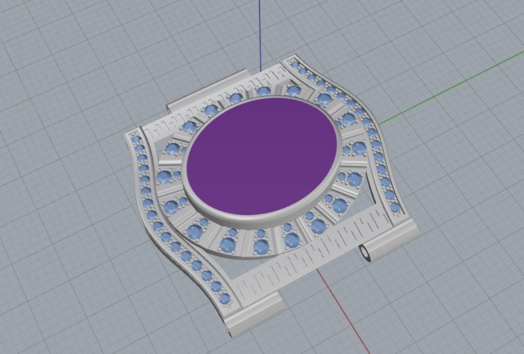 link bracelet mens 3D print model_18