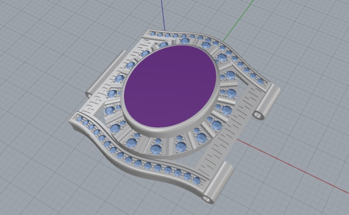 link bracelet mens 3D print model_13