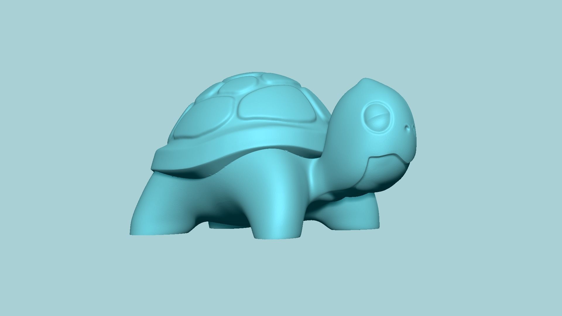 Garden Turtle Key Hide STL - Secret Yard Decor 3D print model_10