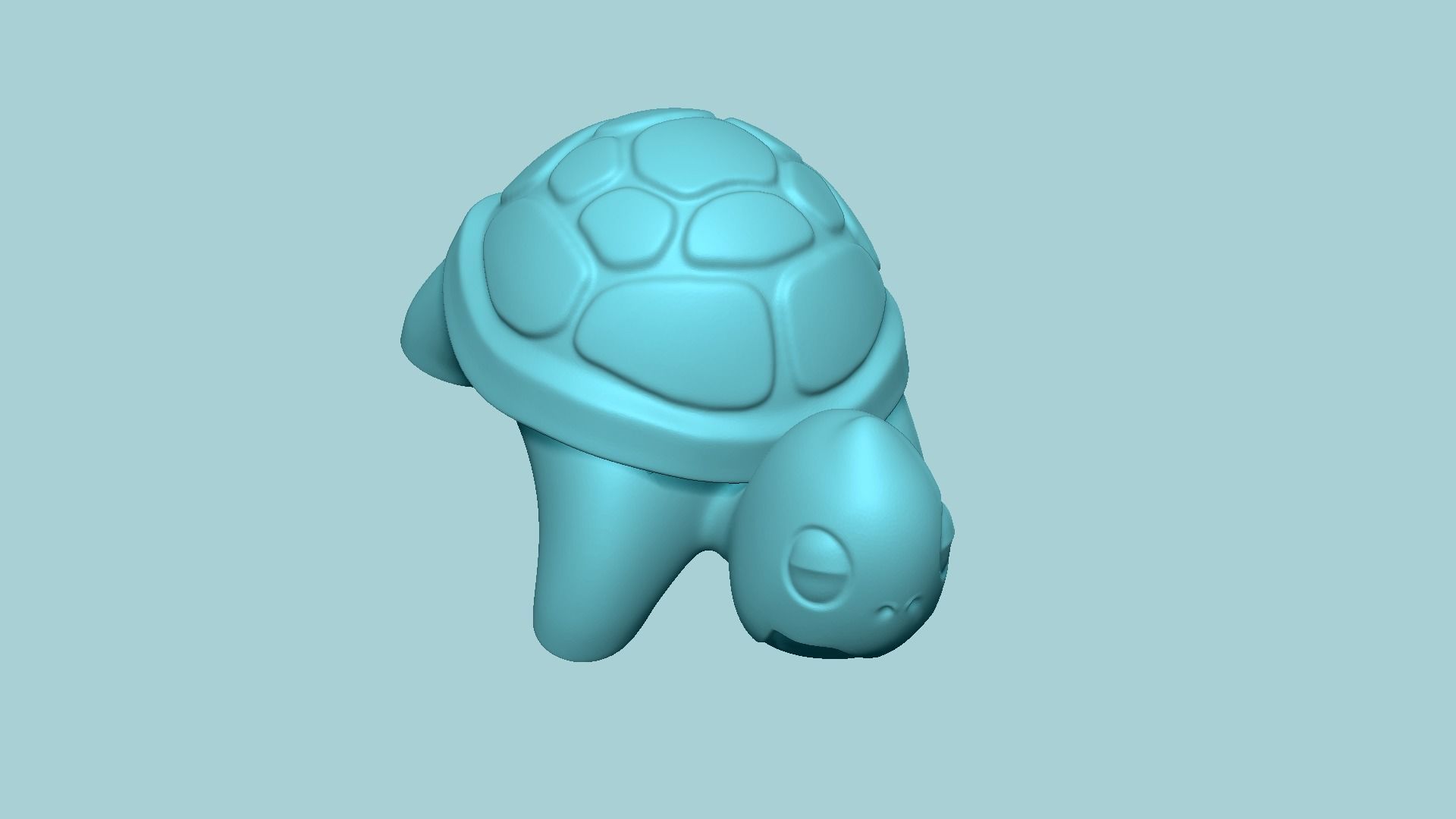 Garden Turtle Key Hide STL - Secret Yard Decor 3D print model_20