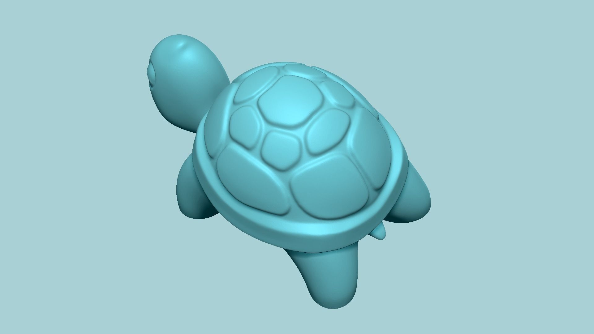 Garden Turtle Key Hide STL - Secret Yard Decor 3D print model_12