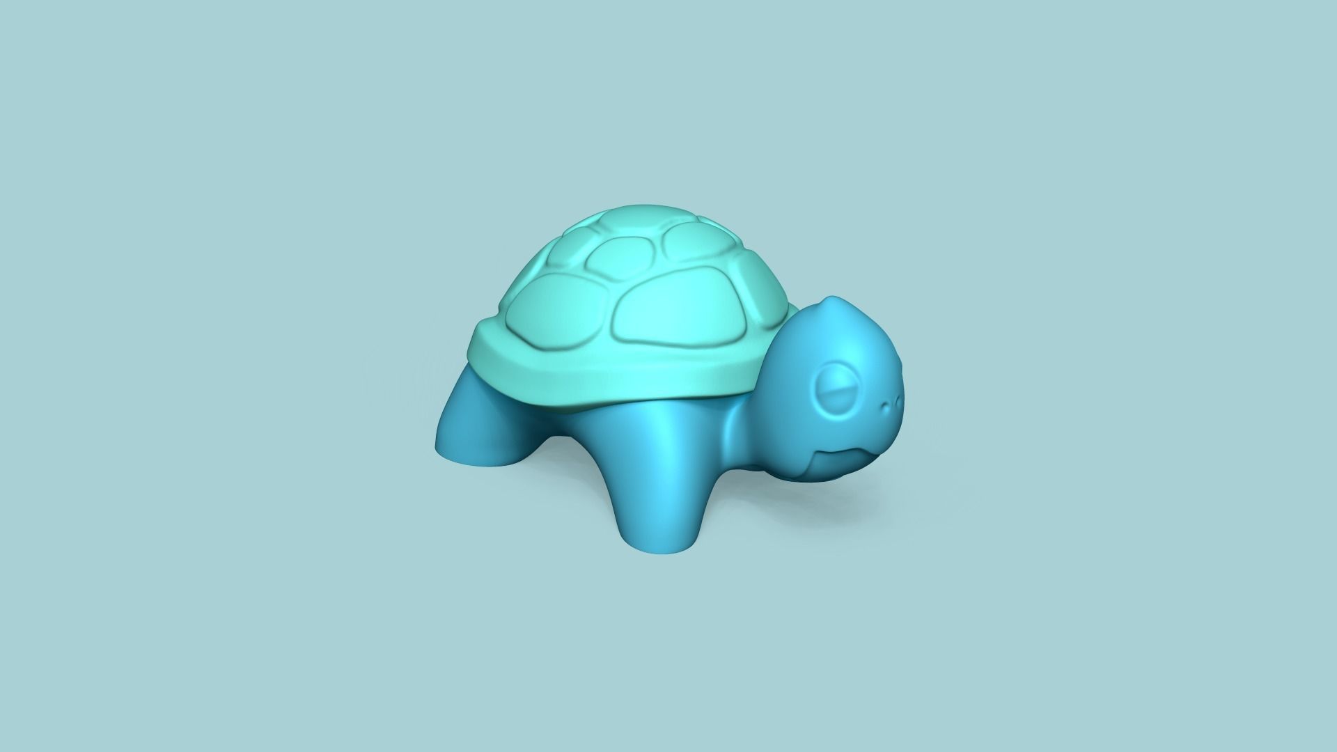 Garden Turtle Key Hide STL - Secret Yard Decor 3D print model_23