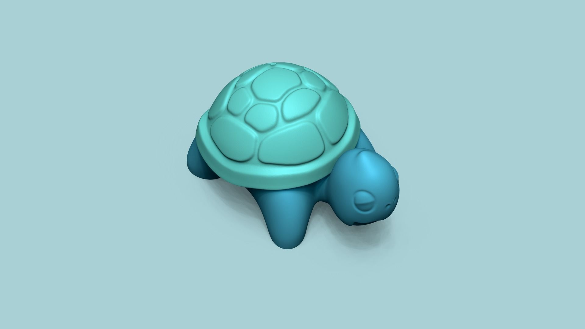 Garden Turtle Key Hide STL - Secret Yard Decor 3D print model_4