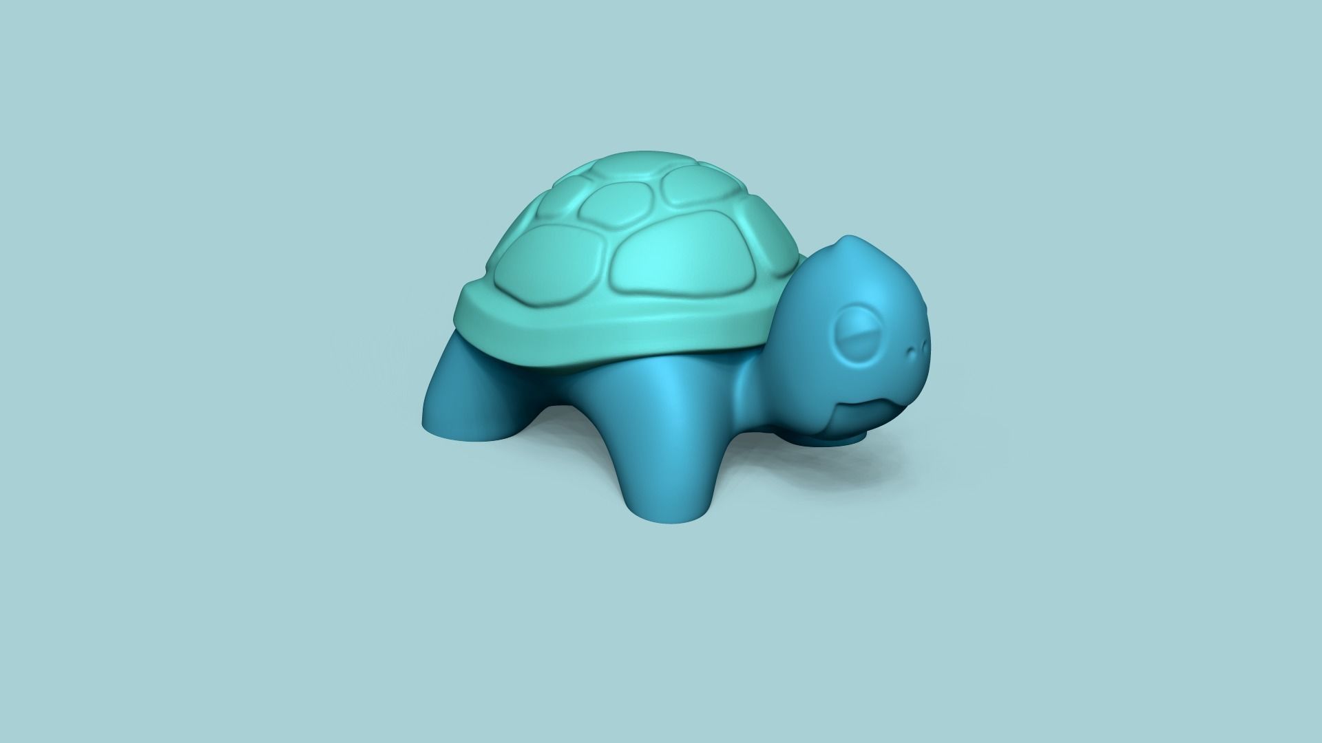 Garden Turtle Key Hide STL - Secret Yard Decor 3D print model_2