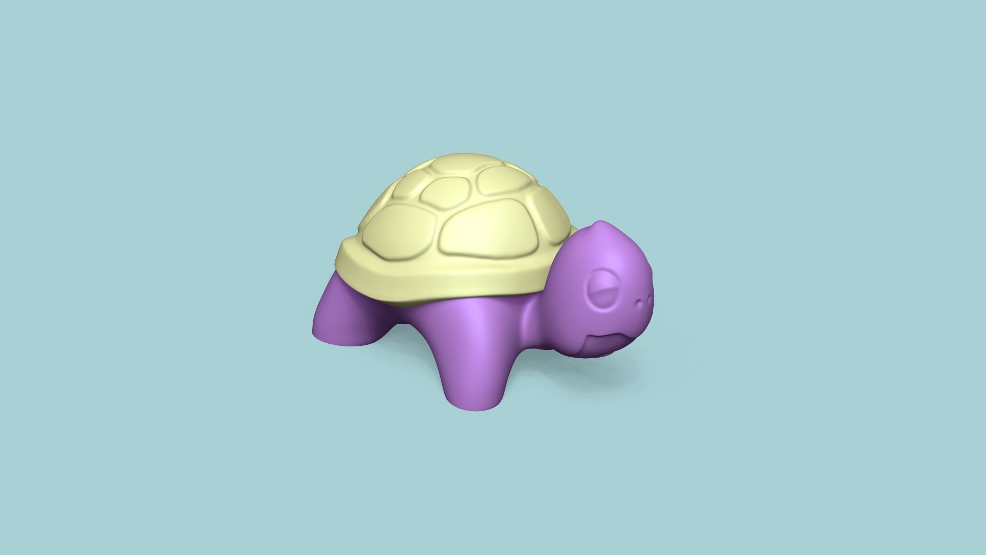 Garden Turtle Key Hide STL - Secret Yard Decor 3D print model_25