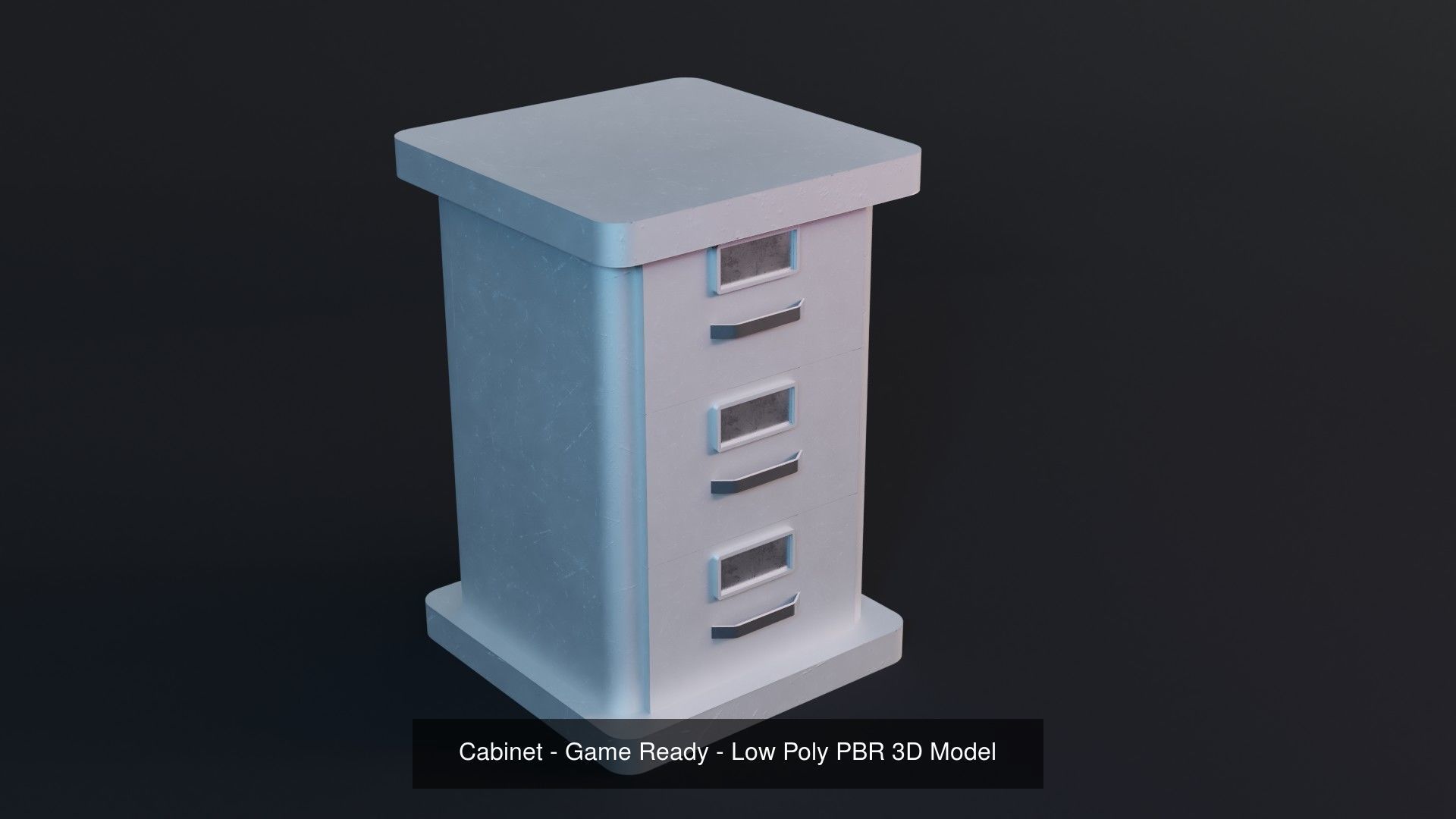 Cabinet Pack - Game Ready - Low Poly PBR 3D Model 3D Model Collection_5