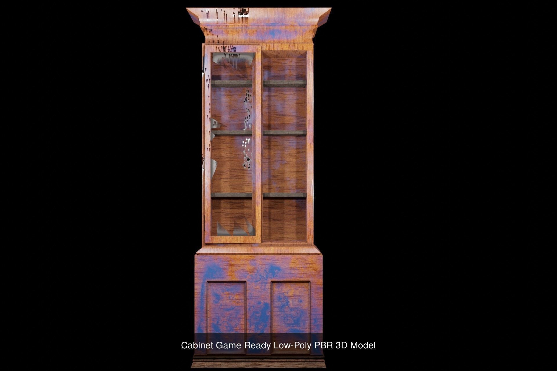 Cabinet Pack - Game Ready - Low Poly PBR 3D Model 3D Model Collection_7