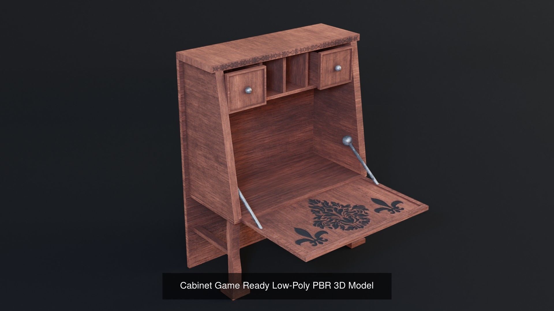 Cabinet Pack - Game Ready - Low Poly PBR 3D Model 3D Model Collection_6