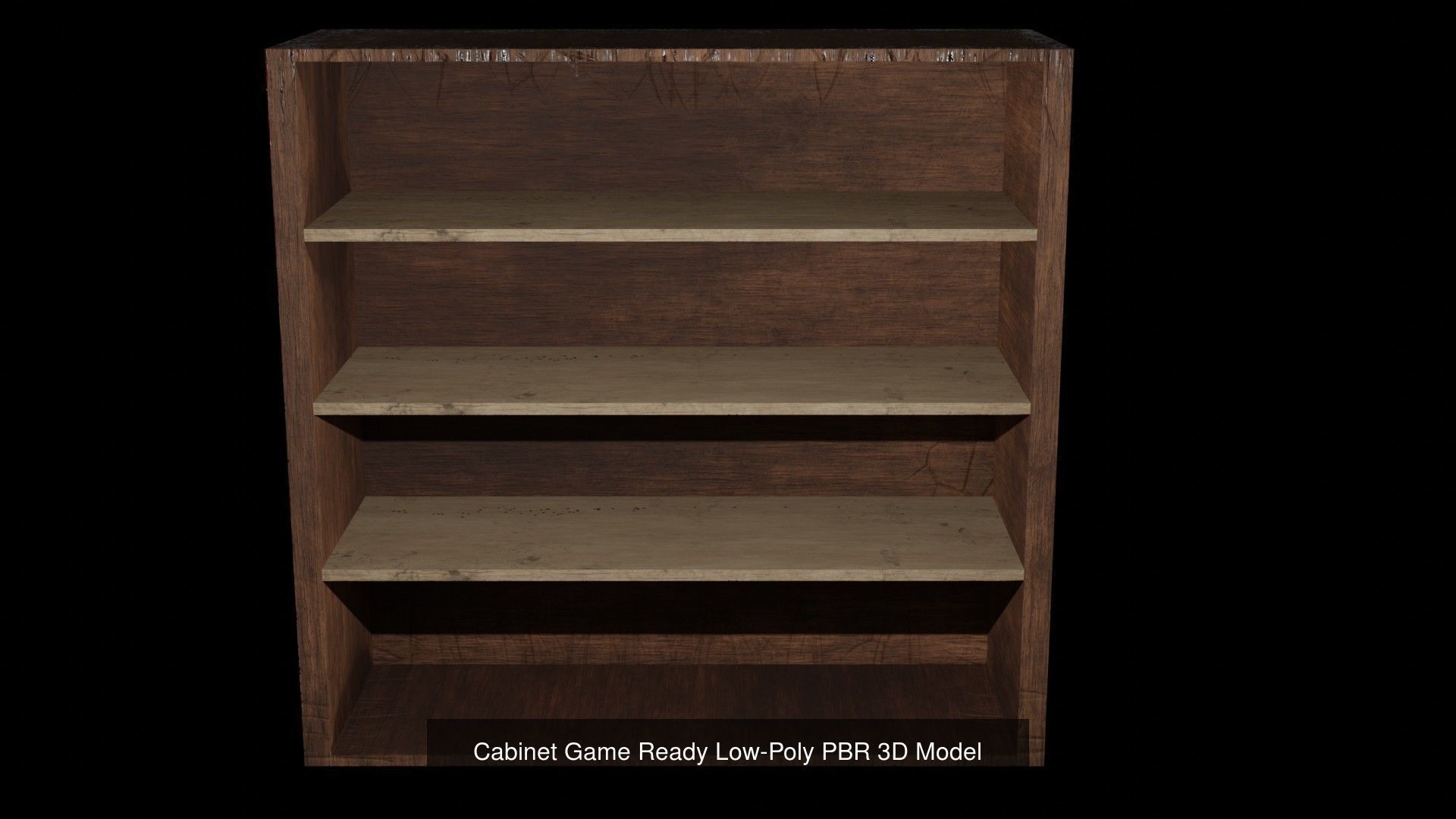 Cabinet Pack - Game Ready - Low Poly PBR 3D Model 3D Model Collection_10
