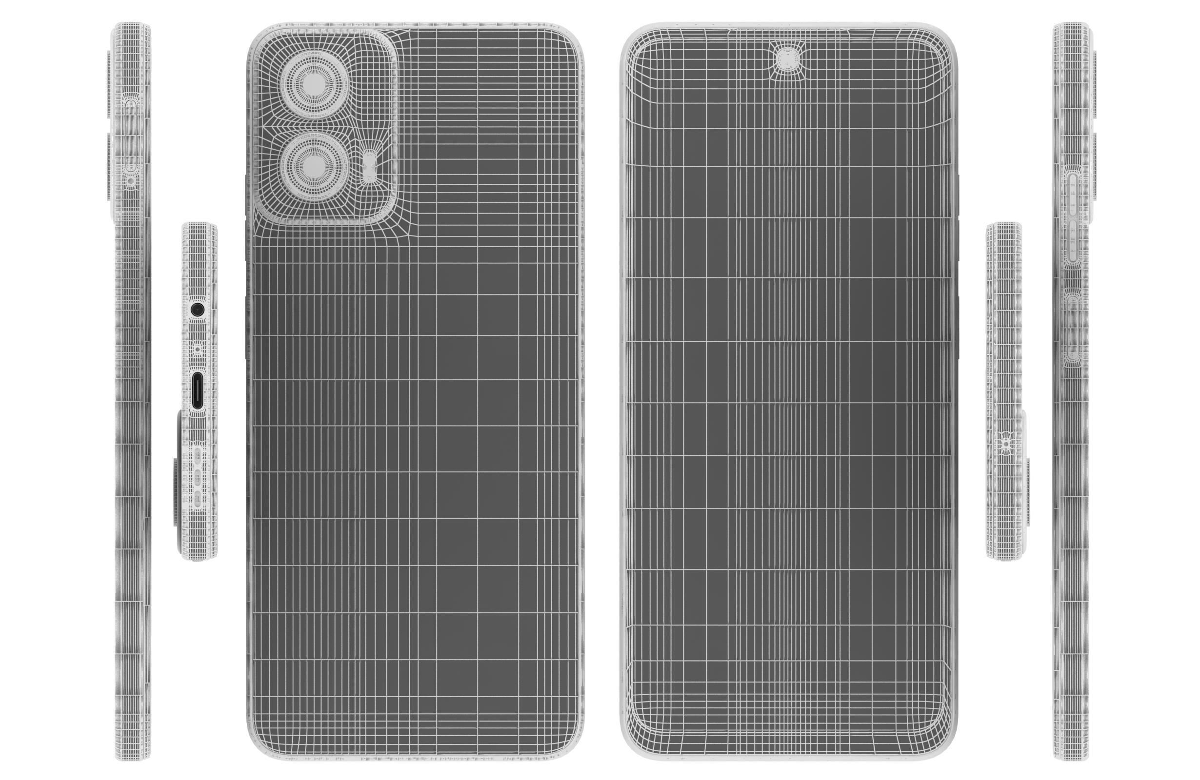 Motorola Moto G34 5G All Colors 3D model_50