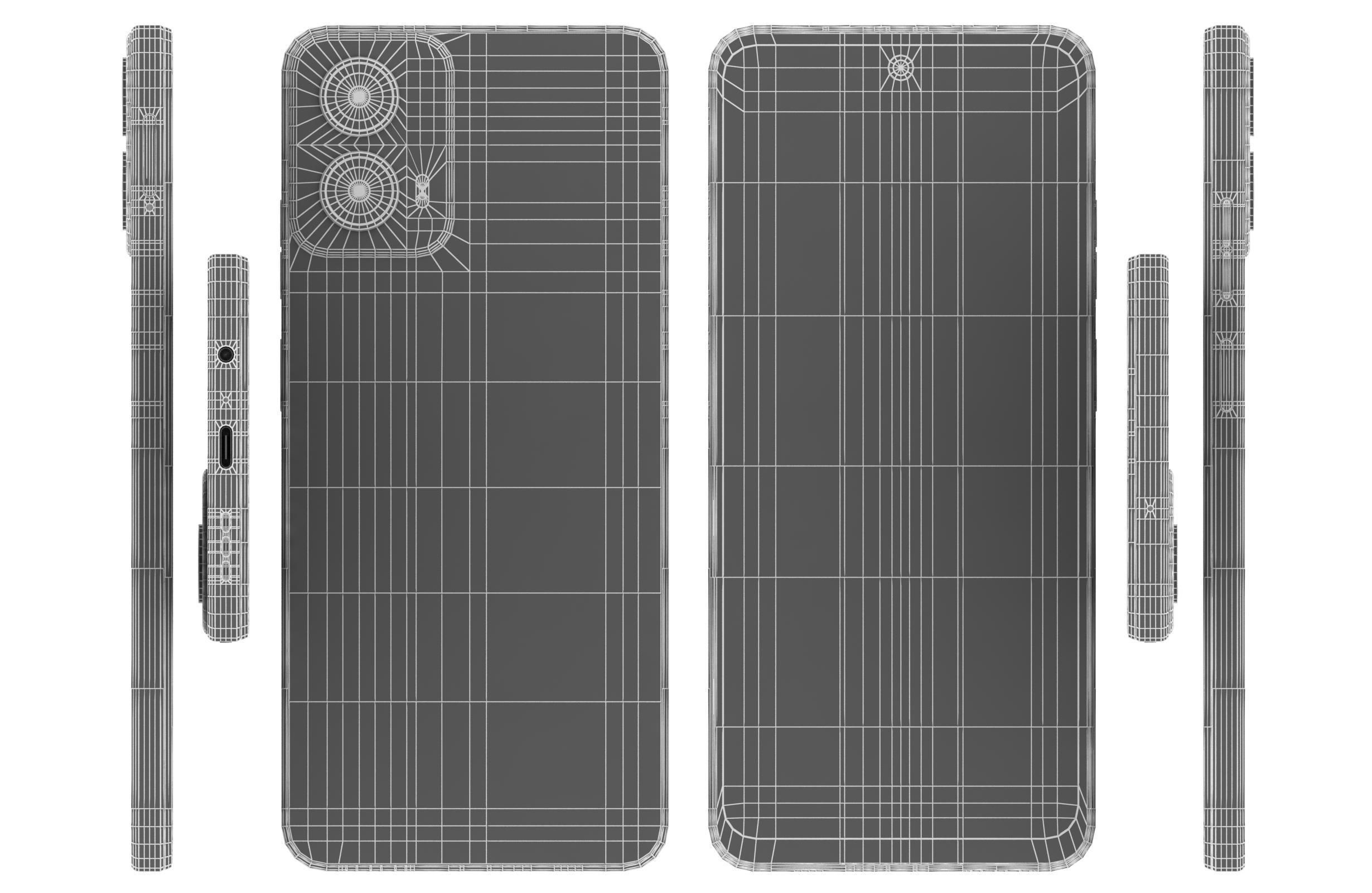 Motorola Moto G34 5G All Colors 3D model_49