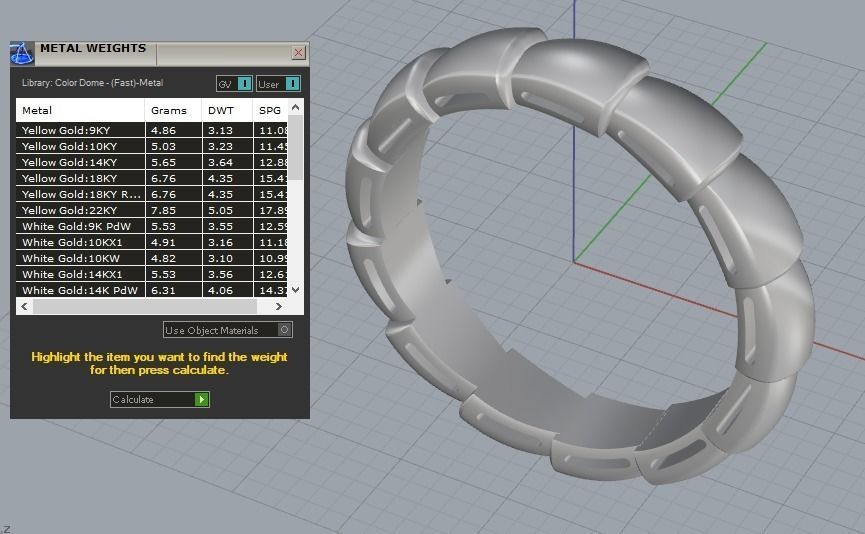 Snake Engagement Wedding Ring 3D print model 3D print model_9