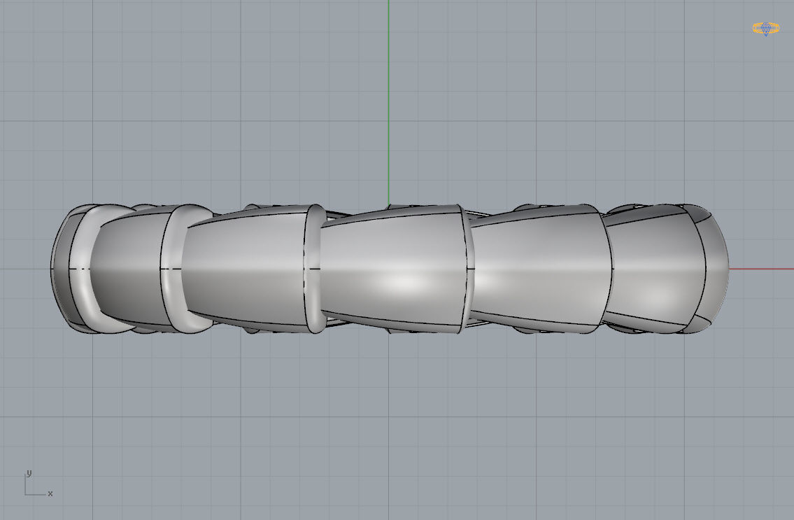 Snake Engagement Wedding Ring 3D print model 3D print model_7