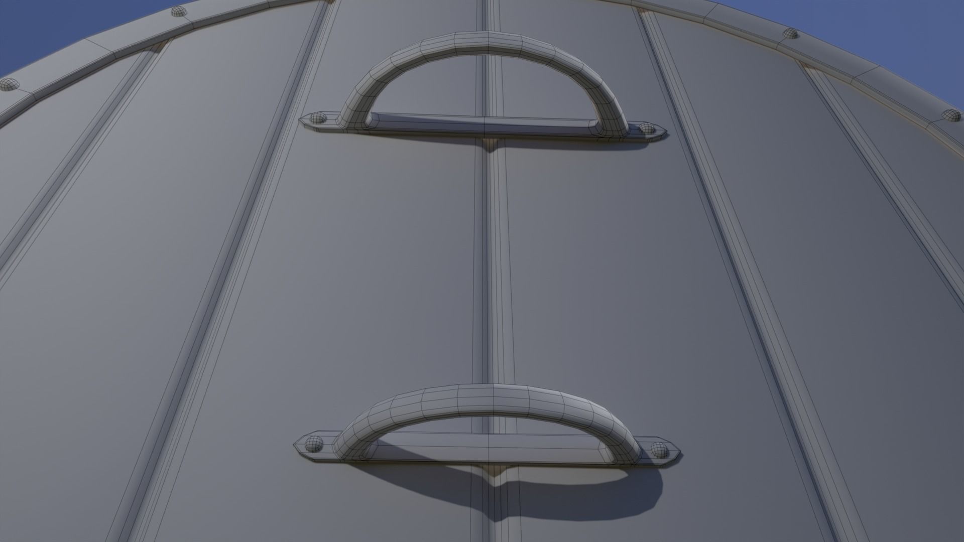 Viking Shield 2 Free low-poly 3D model_17