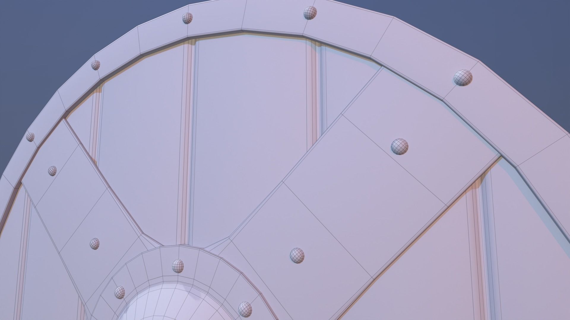 Viking Shield 2 Free low-poly 3D model_13