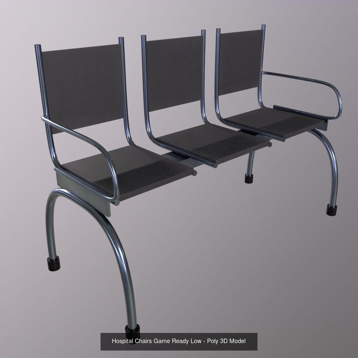 Chair Pack - Game Ready - Low Poly PBR 3D Model 3D Model Collection_5