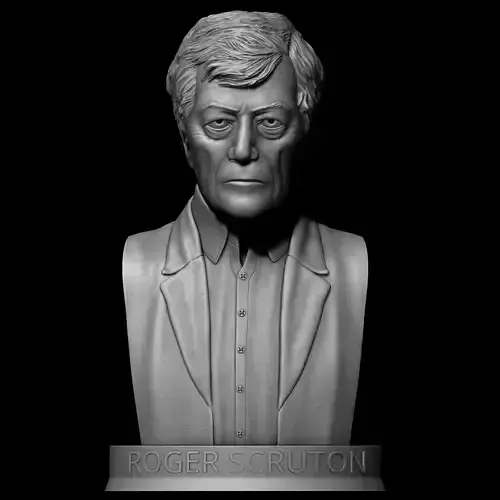 ROGER SCRUTOM 3D MODEL SCULPTURE