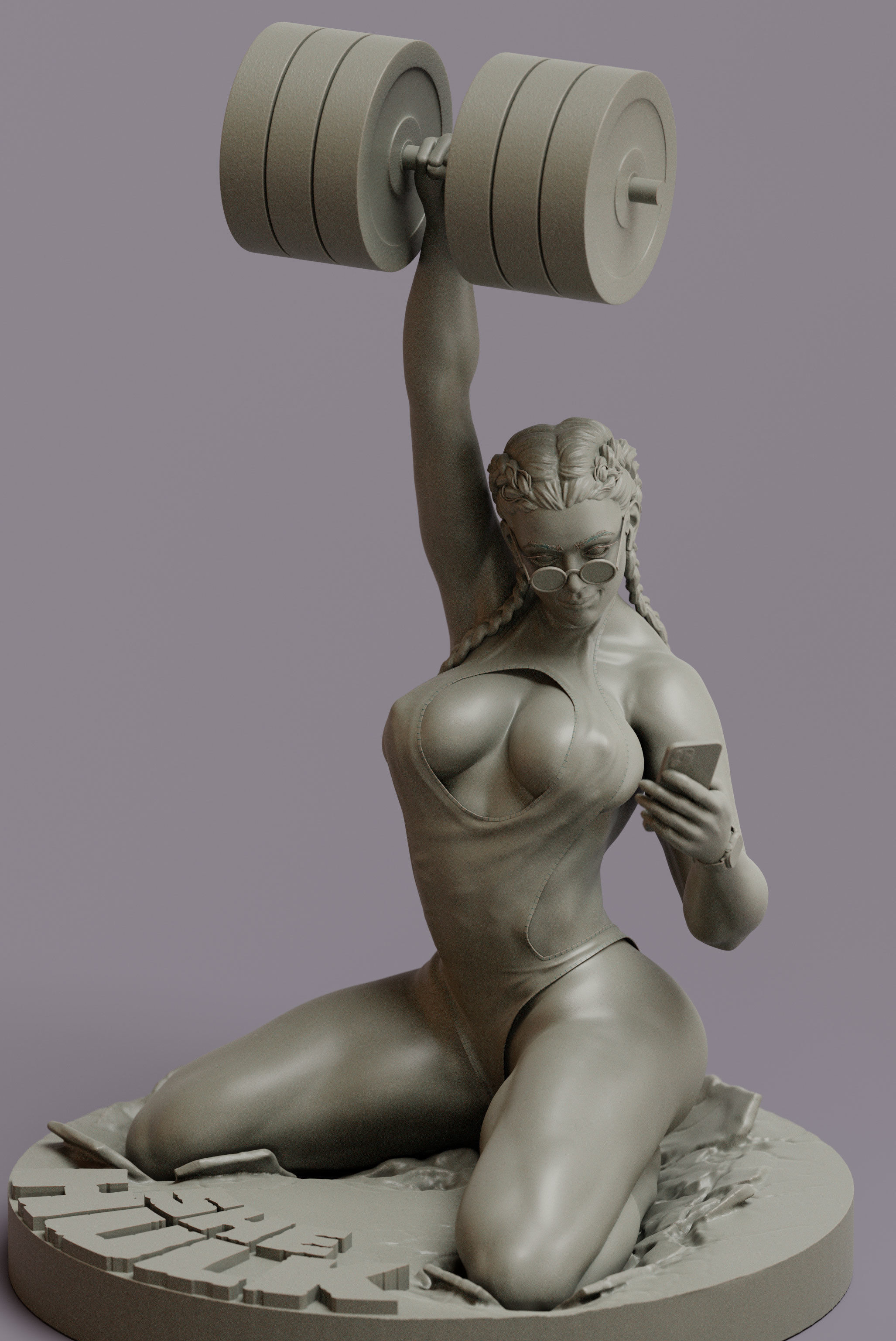 She Hulk 3D print model_7