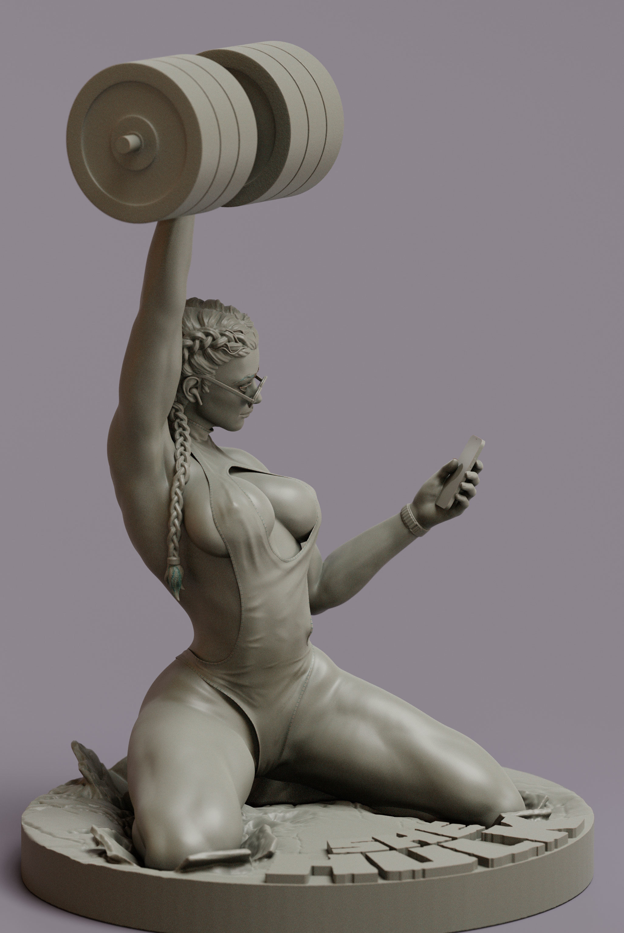 She Hulk 3D print model_9