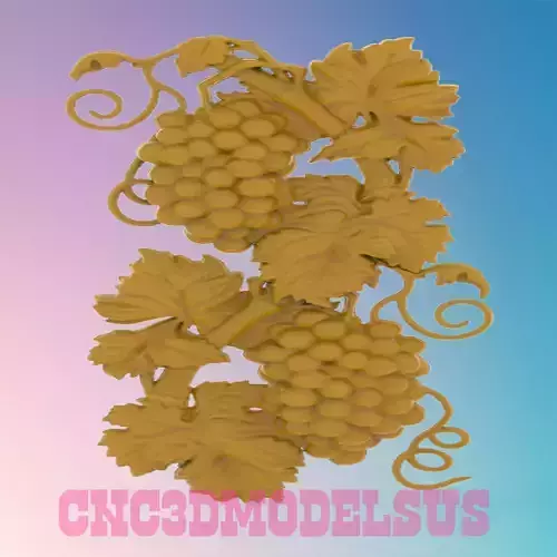 Vineyard 3D MODEL STL FILE FOR CNC ROUTER LASER