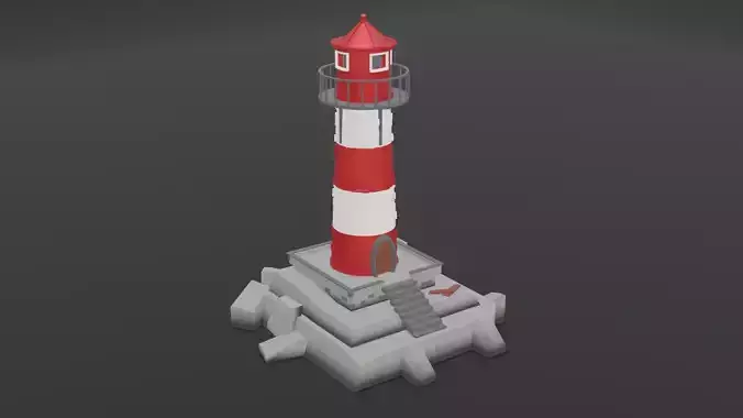 Low Poly Lighthouse