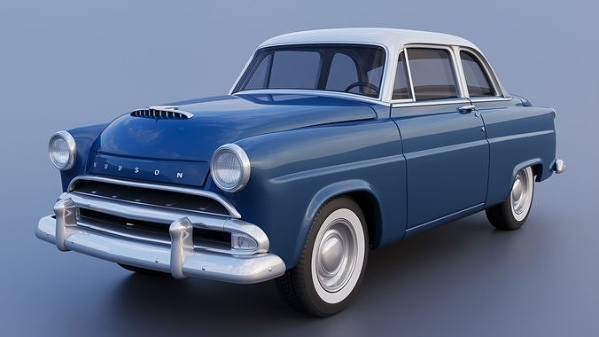 Hudson Jet Coupe 1953 3D print model 3