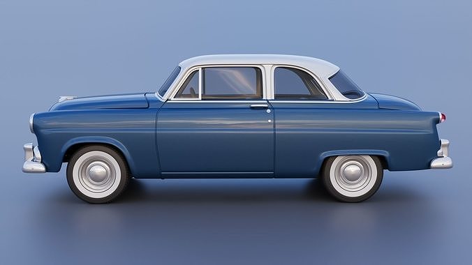 Hudson Jet Coupe 1953 3D print model 4