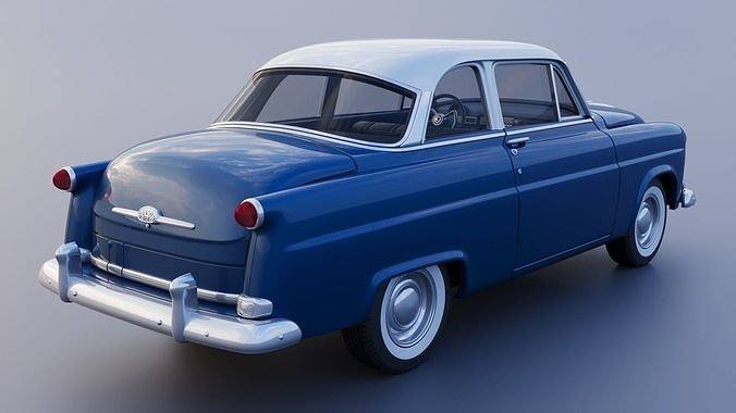 Hudson Jet Coupe 1953 3D print model 7