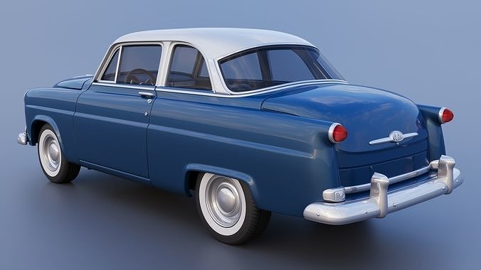 Hudson Jet Coupe 1953 3D print model 5