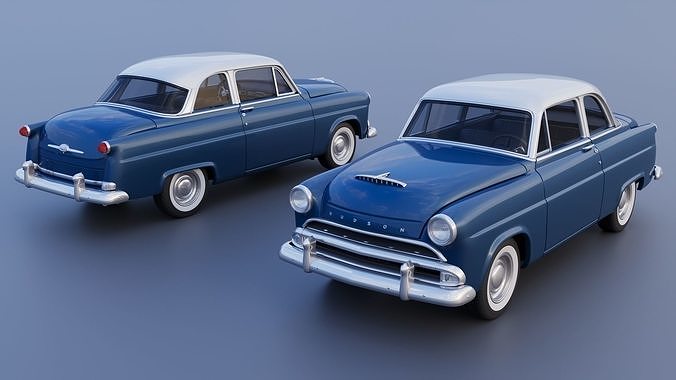 Hudson Jet Coupe 1953 3D print model 2