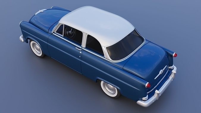 Hudson Jet Coupe 1953 3D print model 6