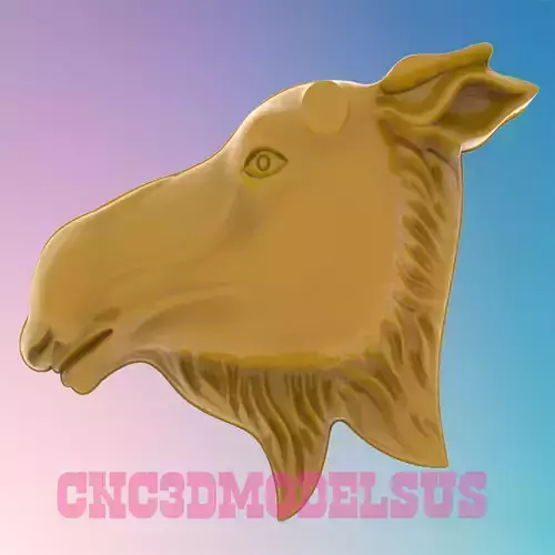 moose head 3D MODEL STL FILE FOR CNC ROUTER LASER