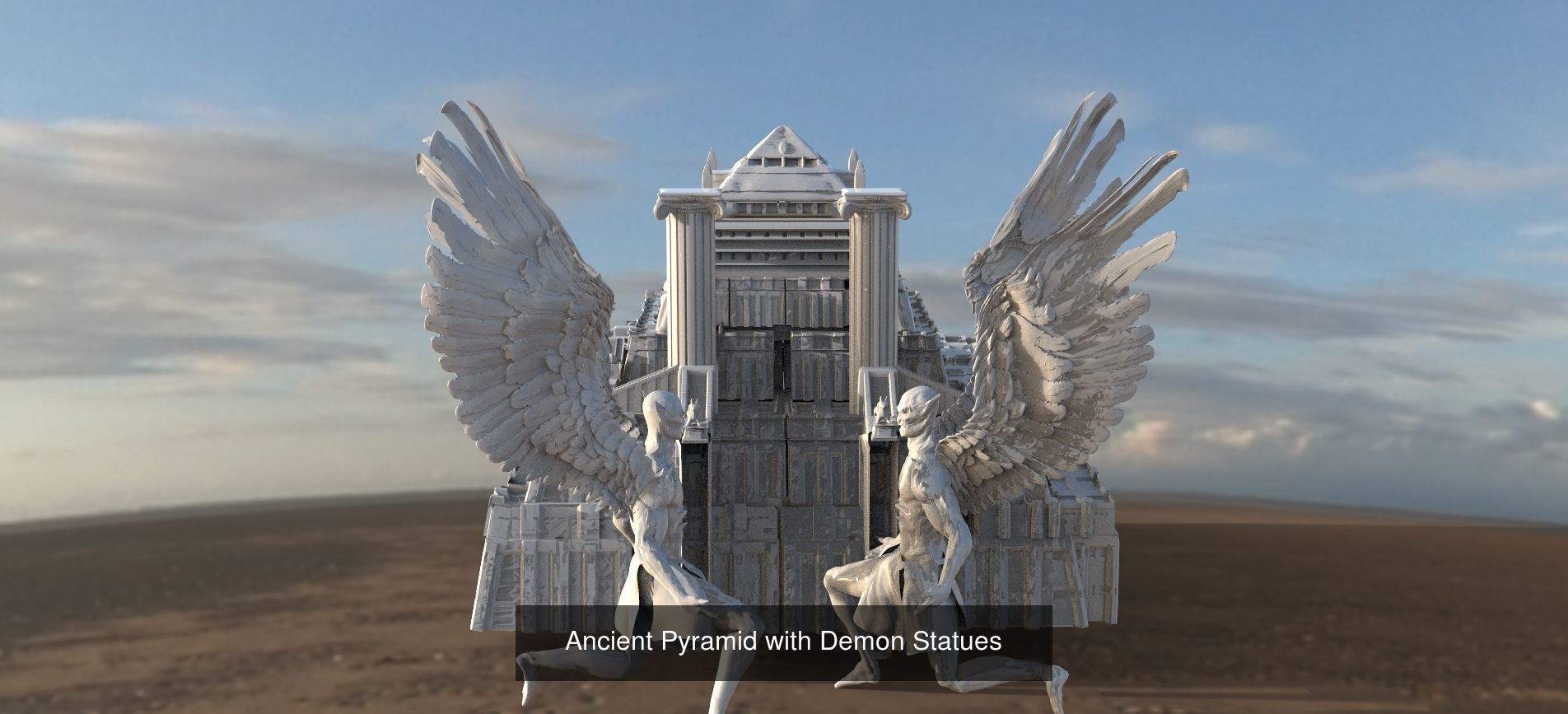 Fantasy Nile Egyptian Pyramid collection _3