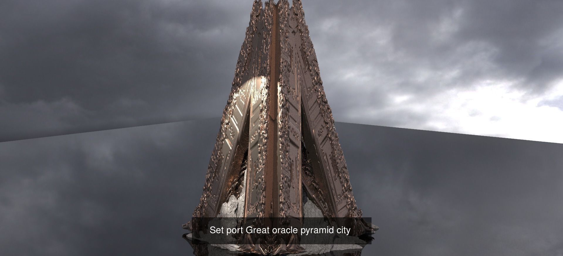 Fantasy Nile Egyptian Pyramid collection _25