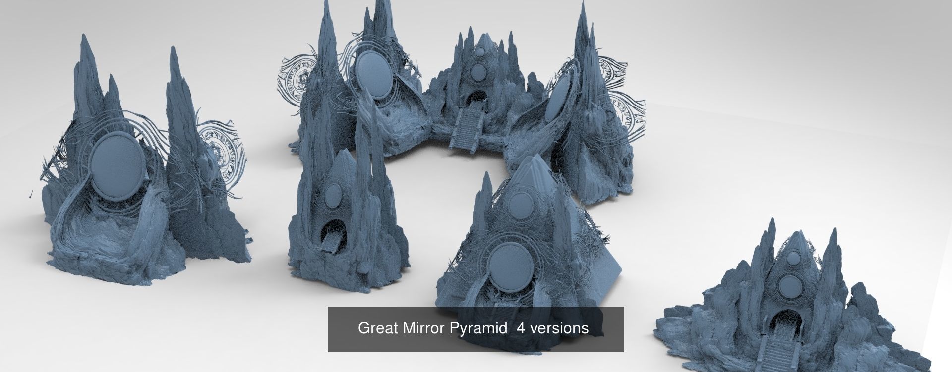 Fantasy Nile Egyptian Pyramid collection _24