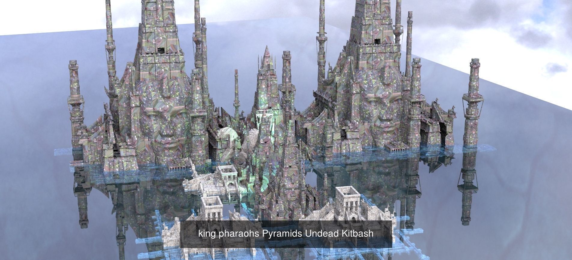 Fantasy Nile Egyptian Pyramid collection _13